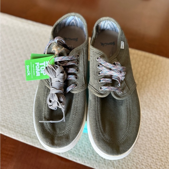 Sanuk M Tideline Lace Waxed Hemp Men’s Shoe Sz 11 NWT - Picture 5 of 11